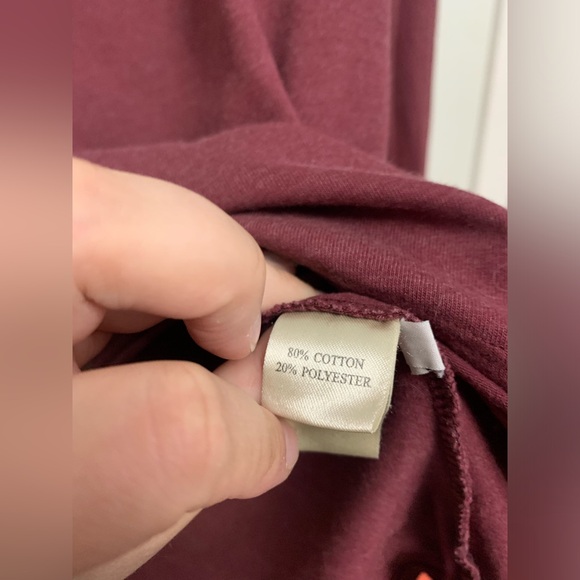 Dylan maroon long sleeve sweater - Picture 4 of 5